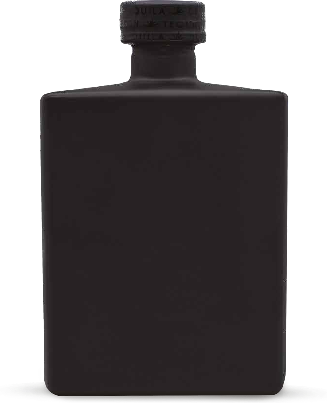 Botella Master en vidrio negro mate